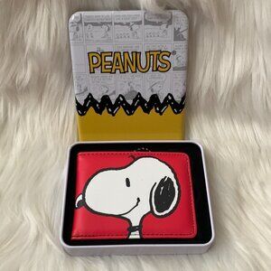 PEANUTS Snoopy Faux Leather Wallet